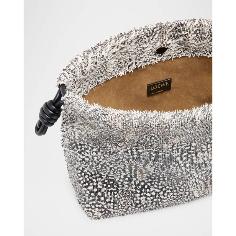 Bolsa Shoulder Flamenco Medium in Feathered