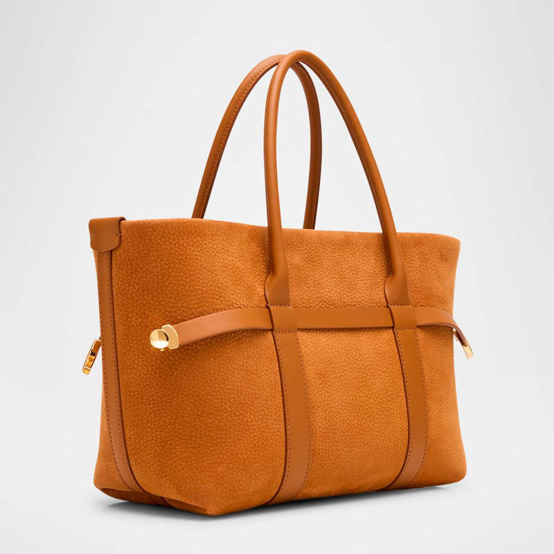 Bolsa Shopper Ghiera Small Grained Nubuck - Mercado de Luxo - O Maior E-Commerce de Bens, Produtos e Serviços de Luxo do Brasil.