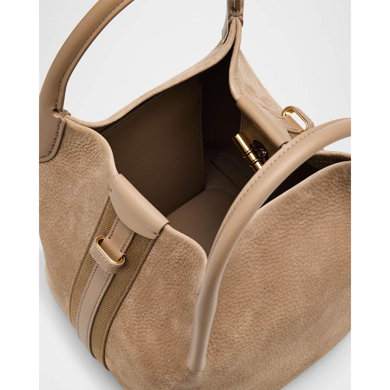 Bolsa Handle Bale Small Grained Nubuck