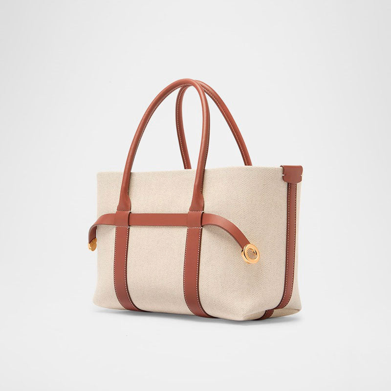 Bolsa Shopper Ghiera Small Canvas - Mercado de Luxo - O Maior E-Commerce de Bens, Produtos e Serviços de Luxo do Brasil.