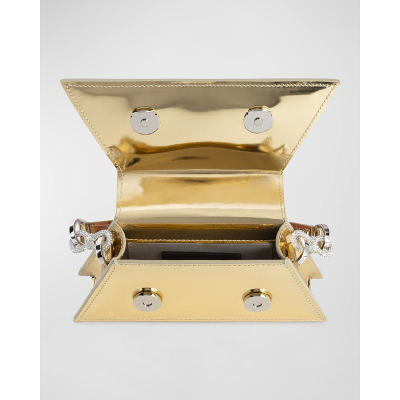 Bolsa Shoulder Samantha Bow Metallic
