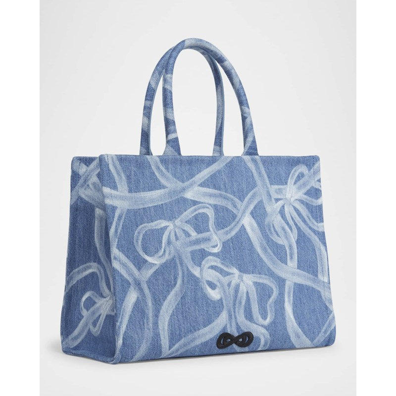 Bolsa Shopper Riviera Bow Denim