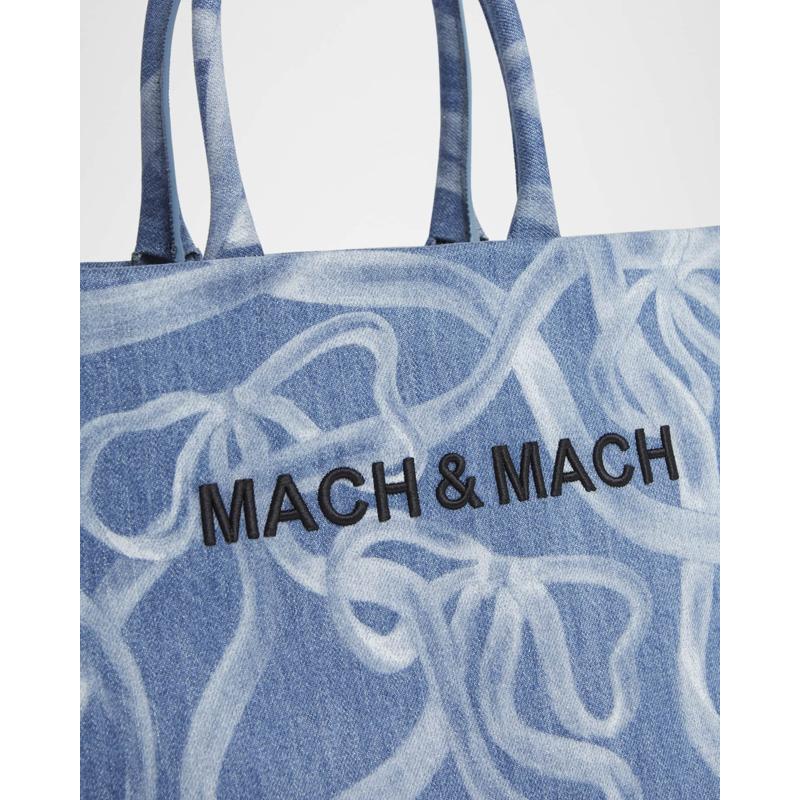 Bolsa Shopper Riviera Bow Denim