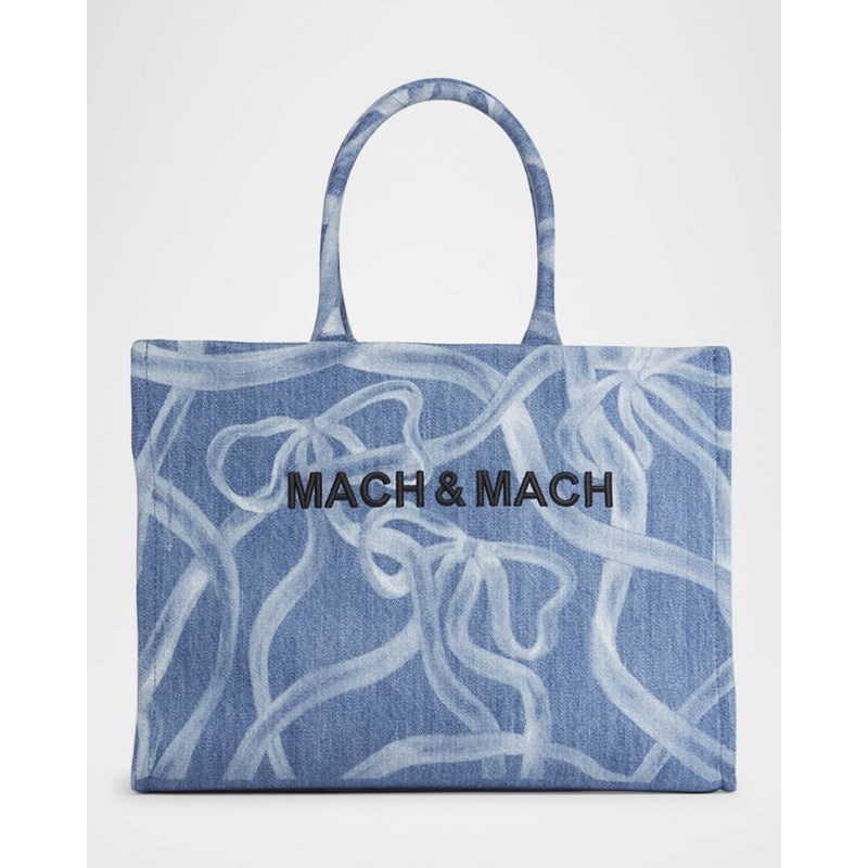 Bolsa Shopper Riviera Bow Denim