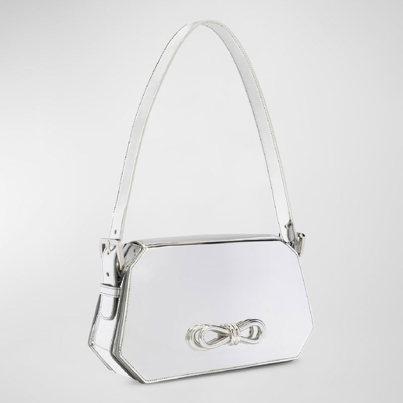 Bolsa Shoulder Bow Metallic - Mercado de Luxo - O Maior E-Commerce de Bens, Produtos e Serviços de Luxo do Brasil.