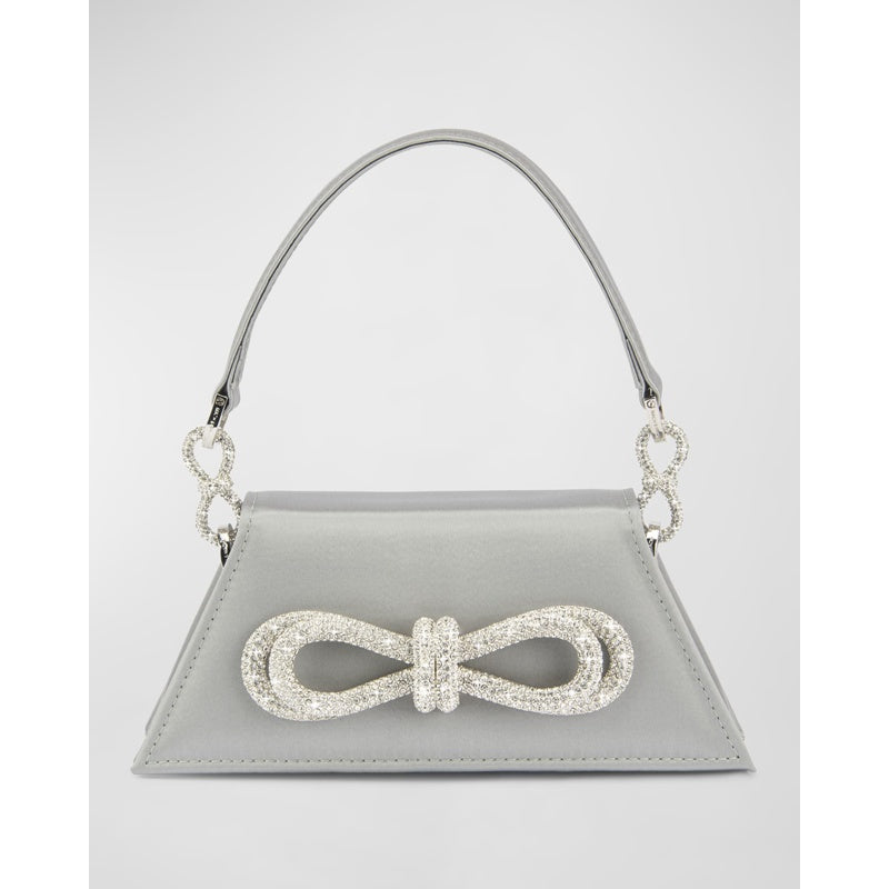 Bolsa Shoulder Samantha Embellished Bow Satin