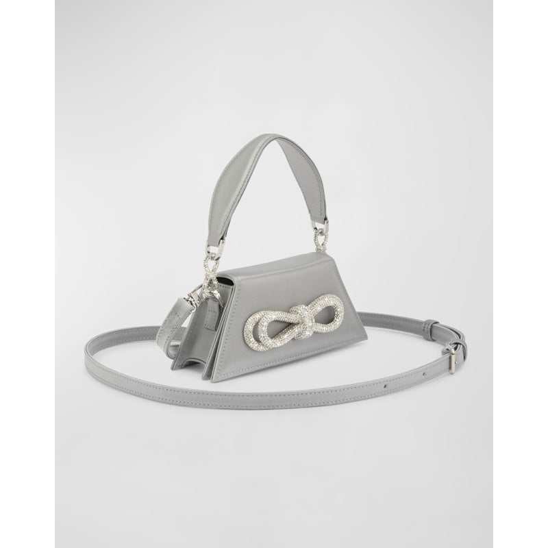 Bolsa Handle Samantha Embellished Bow Satin