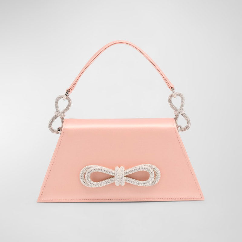 Bolsa Shoulder Samantha Bow Satin  - Mercado de Luxo - O Maior E-Commerce de Bens, Produtos e Serviços de Luxo do Brasil.