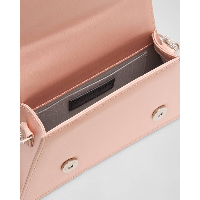 Bolsa Shoulder Samantha Bow Satin