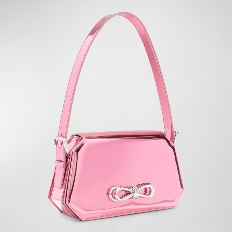 Bolsa Shoulder Bow Metallic - Mercado de Luxo - O Maior E-Commerce de Bens, Produtos e Serviços de Luxo do Brasil.