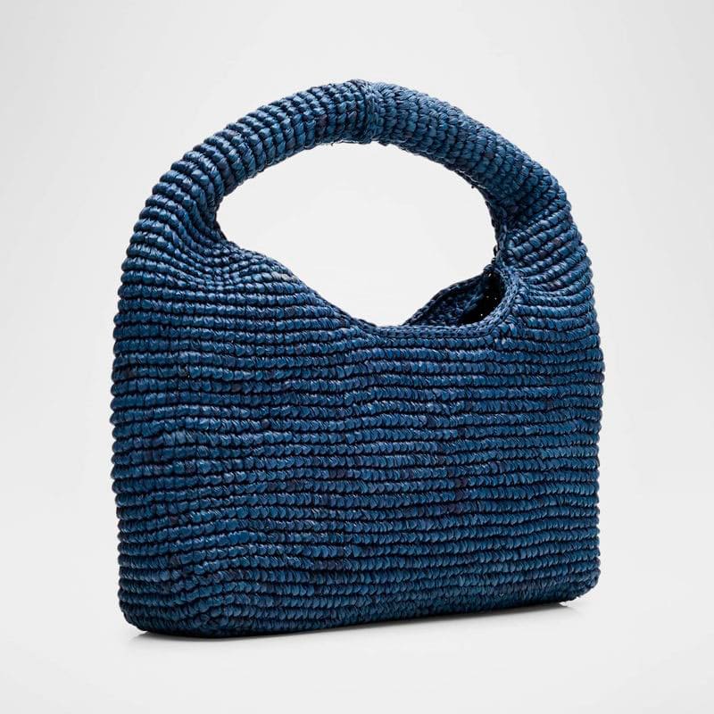 Bolsa Handle Half Moon Raffia  - Mercado de Luxo - O Maior E-Commerce de Bens, Produtos e Serviços de Luxo do Brasil.