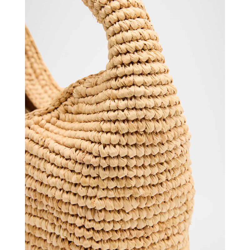 Bolsa Beach Half Moon Raffia
