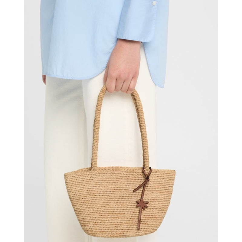 Bolsa Shopper Medium Palm Tree Raffia
