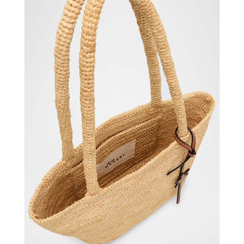 Bolsa Shopper Medium Palm Tree Raffia