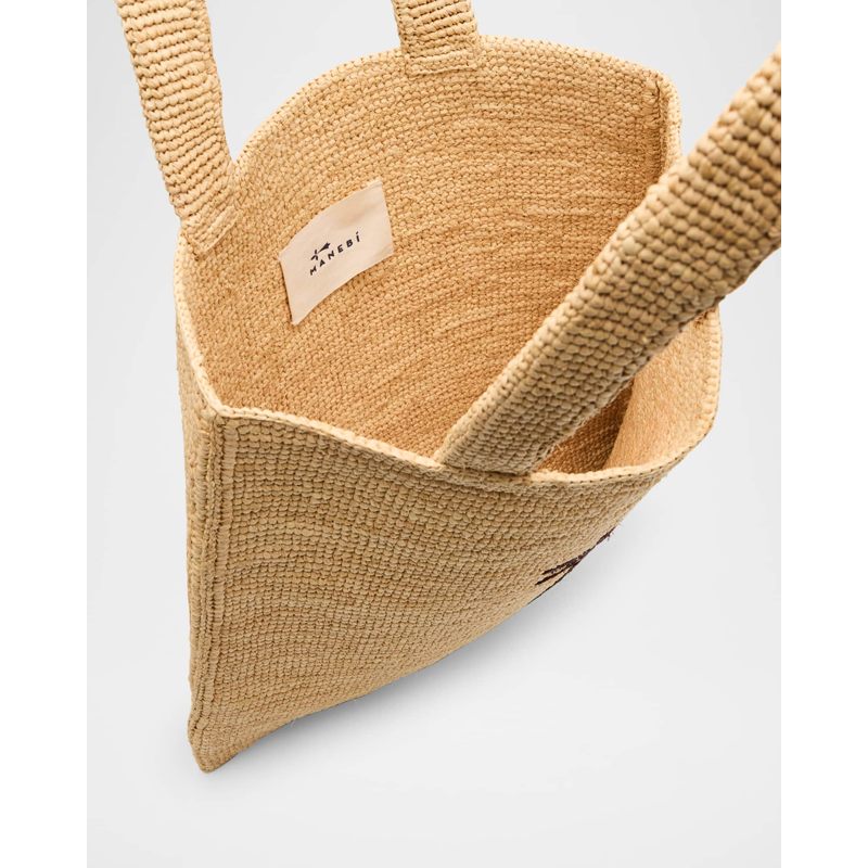Bolsa Shopper Palm Tree Raffia