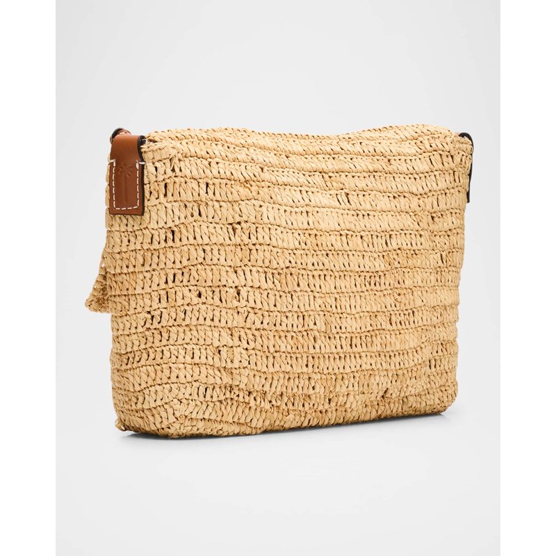 Bolsa Crossbody Summer Night Medium Raffia