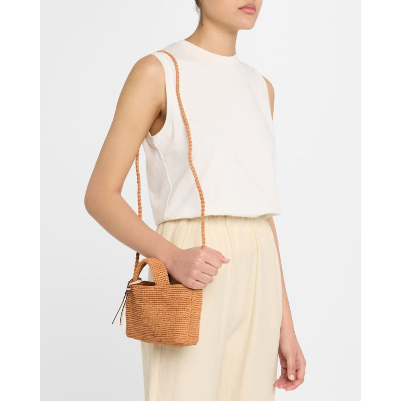 Bolsa Shopper Sunset Mini Raffia