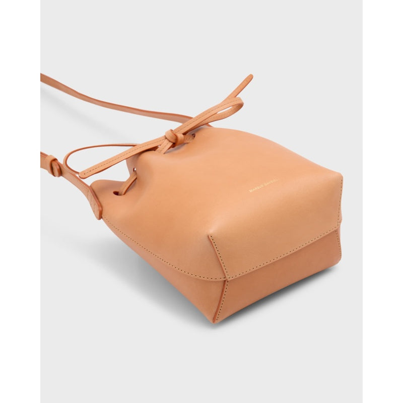 Bolsa Bucket Mini Mini Vegetable-Tanned