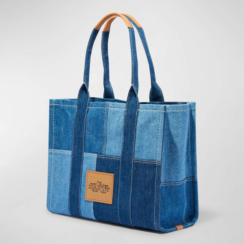 Bolsa Shopper The Denim Large - Mercado de Luxo - O Maior E-Commerce de Bens, Produtos e Serviços de Luxo do Brasil.