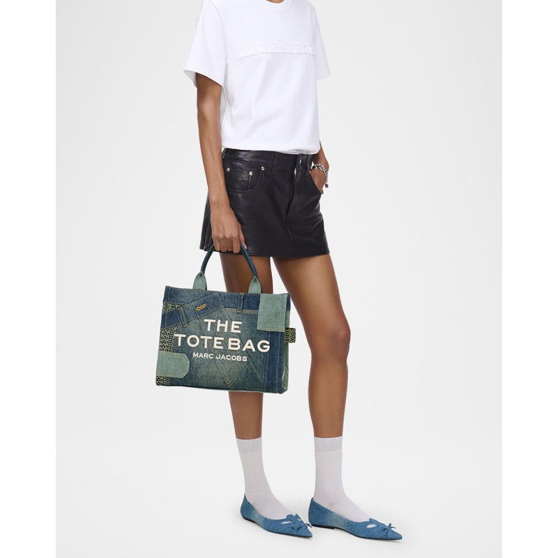 Bolsa Shopper The Medium Patchwork Denim