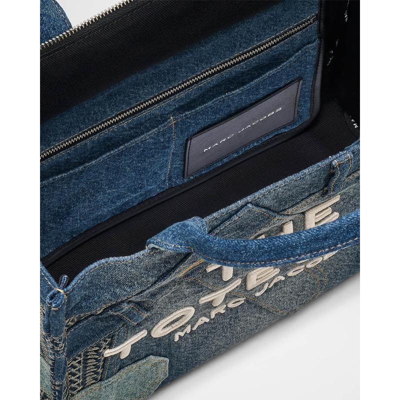 Bolsa Shopper The Medium Patchwork Denim