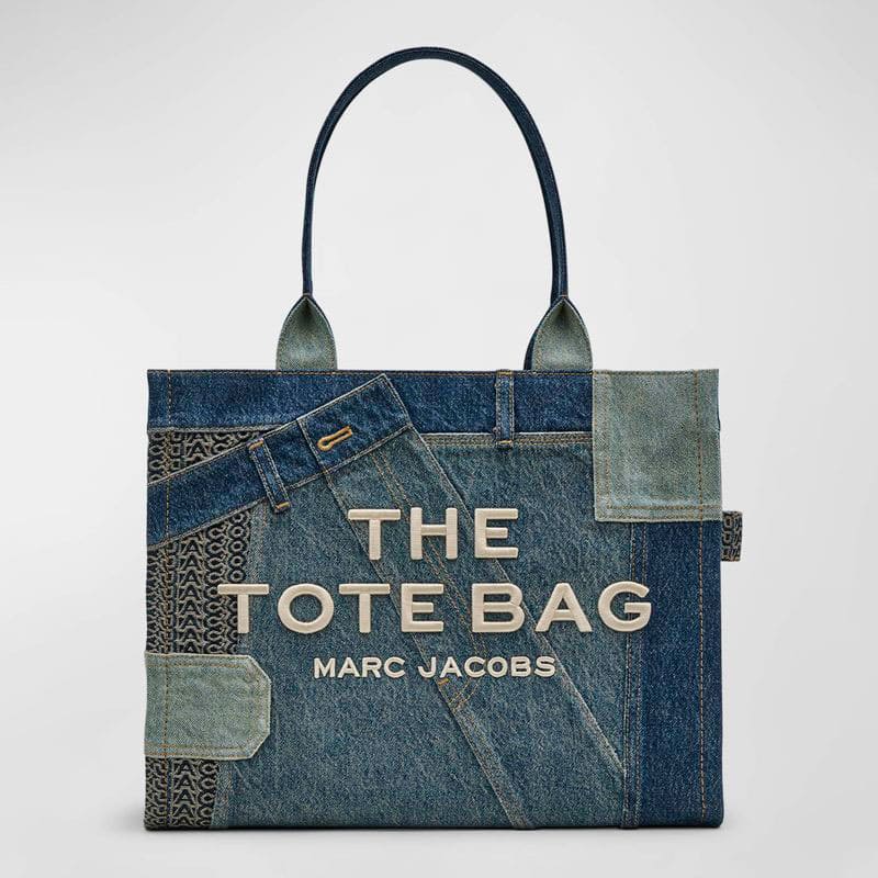 Bolsa Shopper The Deconstructed Denim Large - Mercado de Luxo - O Maior E-Commerce de Bens, Produtos e Serviços de Luxo do Brasil.