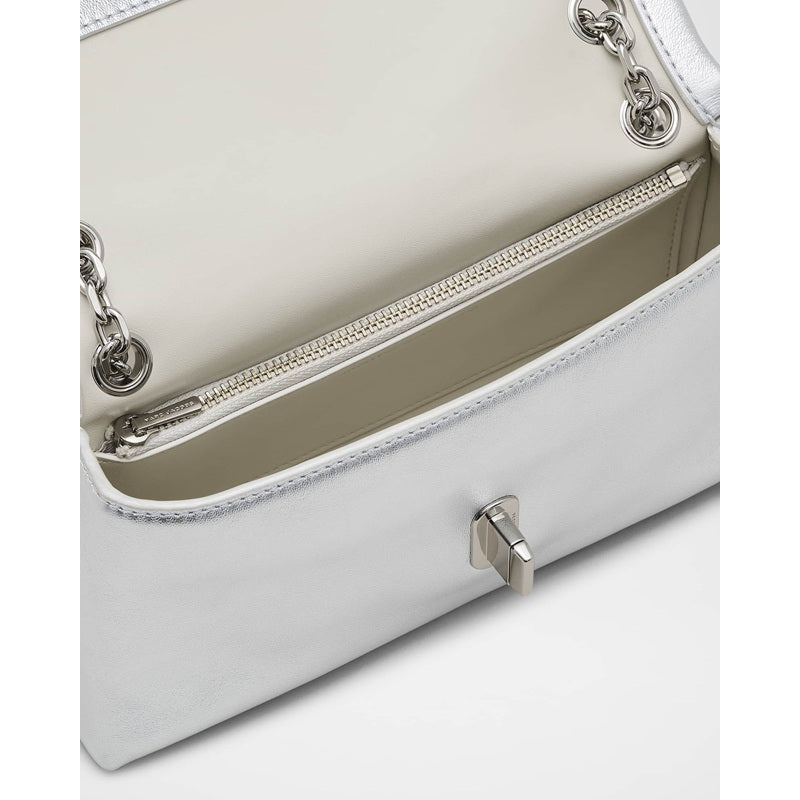 Bolsa Shoulder Metallic Dual Chain