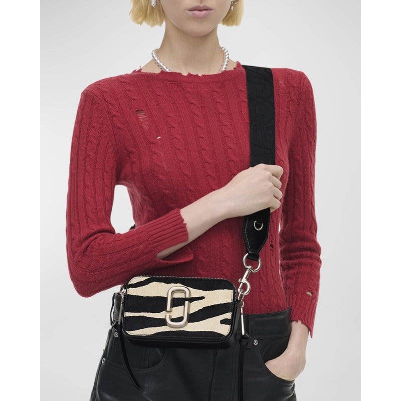 Bolsa Crossbody The Zebra Calf Hair Snapshot