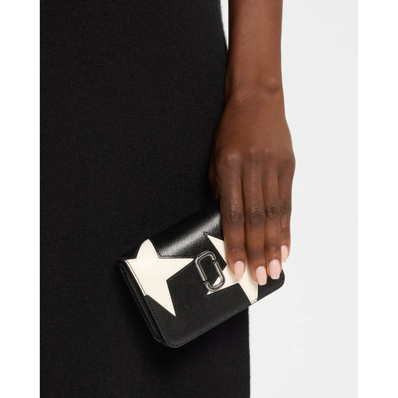 Bolsa Wallet The Mini Star Coated Canvas Compact