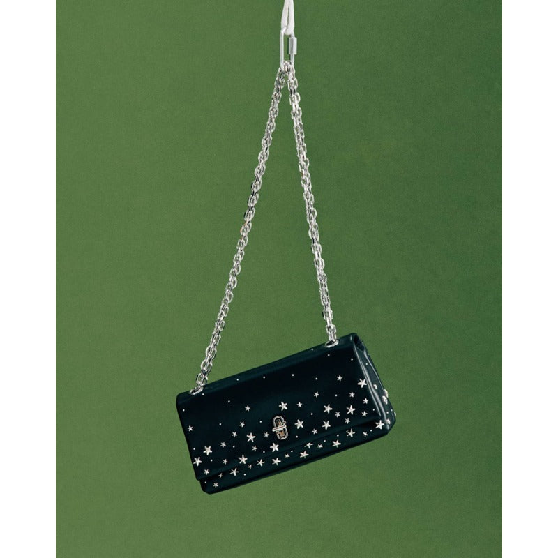 Bolsa Crossbody Star Studded Dual Chain