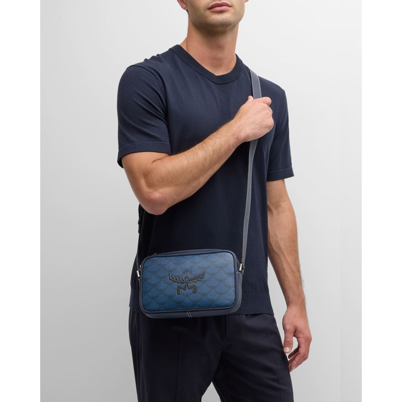 Bolsa Crossbody Lauretos Coated Canvas