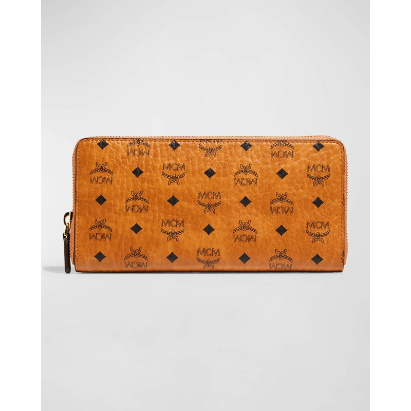 Bolsa Wallet Logo-Embossed Large Zip