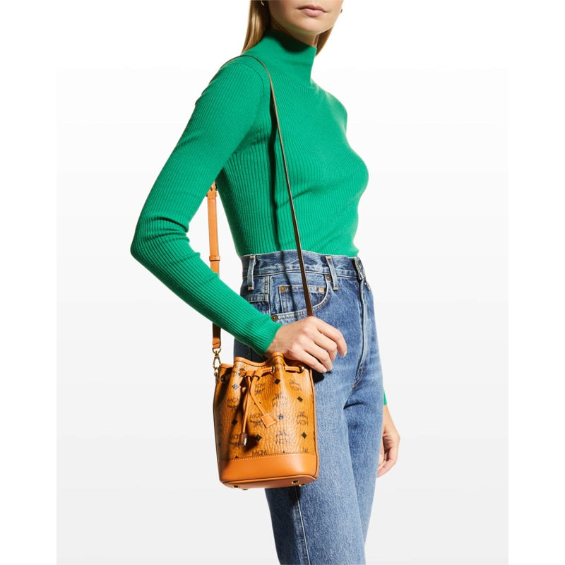 Bolsa Bucket Dessau Visetos Mini Drawstring