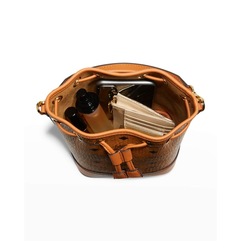Bolsa Bucket Dessau Visetos Mini Drawstring