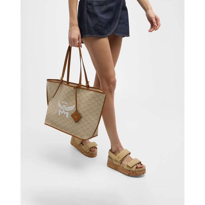 Bolsa Shopper Lauretos Monogram Canvas