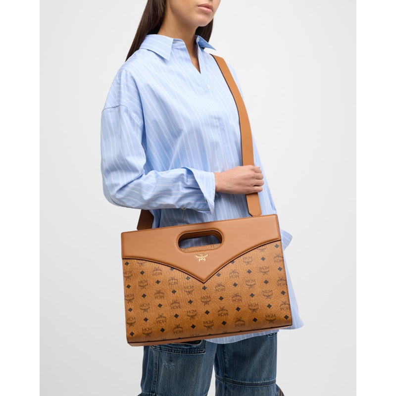 Bolsa Shopper Visetos Faux-Leather