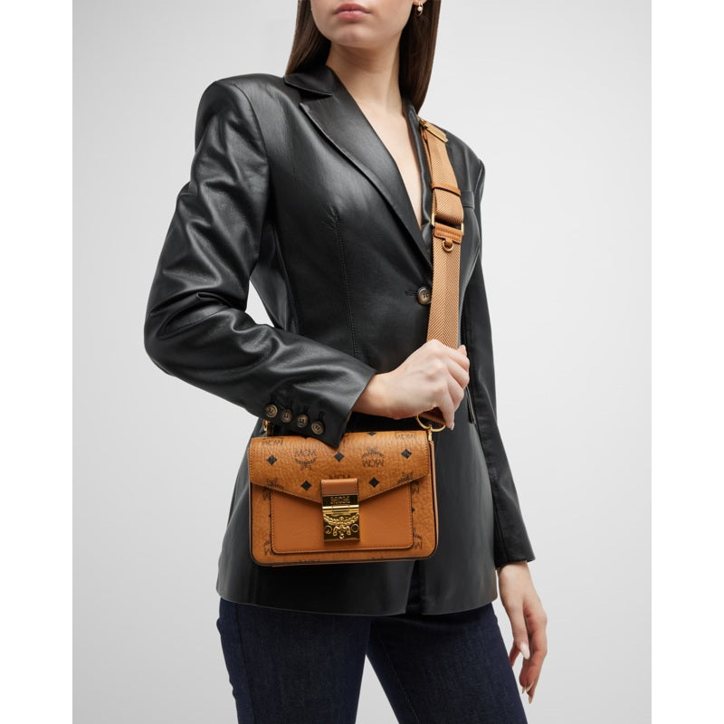 Bolsa Crossbody Millie Visetos Logo