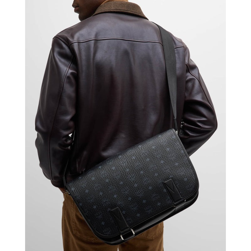 Bolsa Messenger Aren Visetos Monogram Canvas