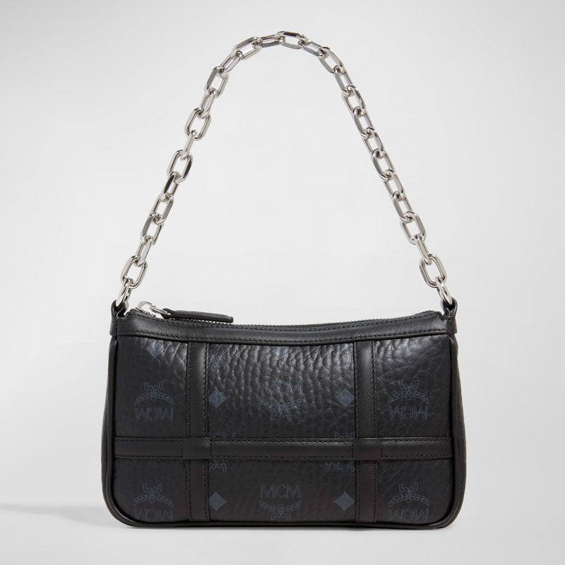 Bolsa Crossbody Delmy Visetos Mini Logo Chain - Mercado de Luxo - O Maior E-Commerce de Bens, Produtos e Serviços de Luxo do Brasil.