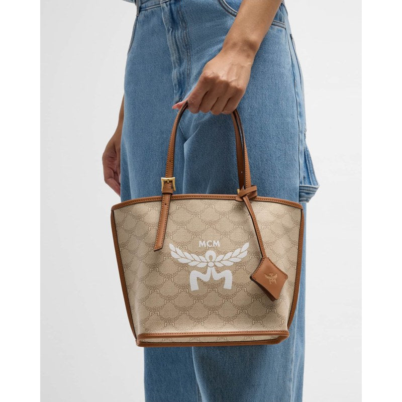 Bolsa Shopper Lauretos Monogram Canvas