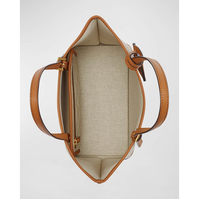 Bolsa Shopper Lauretos Monogram Canvas