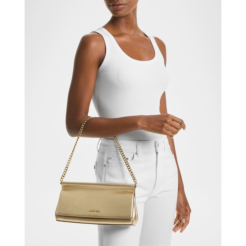 Bolsa Clutch Medium Metallic
