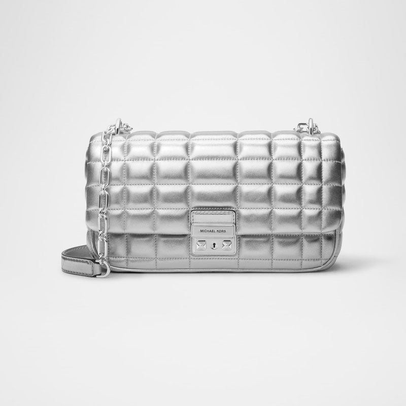 Bolsa Shoulder Tribeca Large Convertible Metallic Quilted - Mercado de Luxo - O Maior E-Commerce de Bens, Produtos e Serviços de Luxo do Brasil.