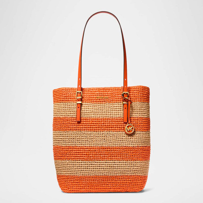 Bolsa Shopper Quinn Large Striped North-South - Mercado de Luxo - O Maior E-Commerce de Bens, Produtos e Serviços de Luxo do Brasil.