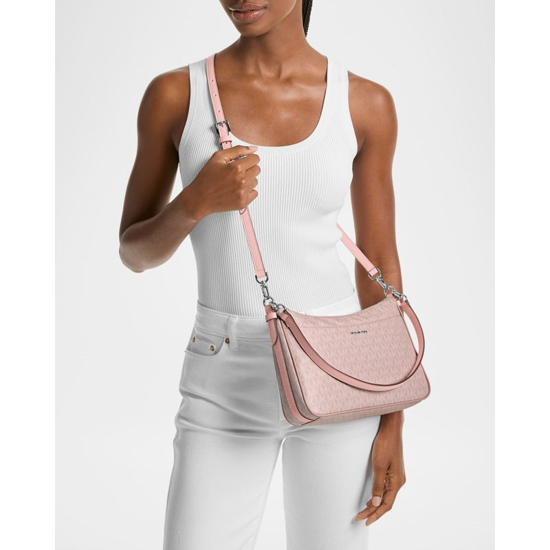 Bolsa Crossbody Jet Set Medium Signature Logo Pochette