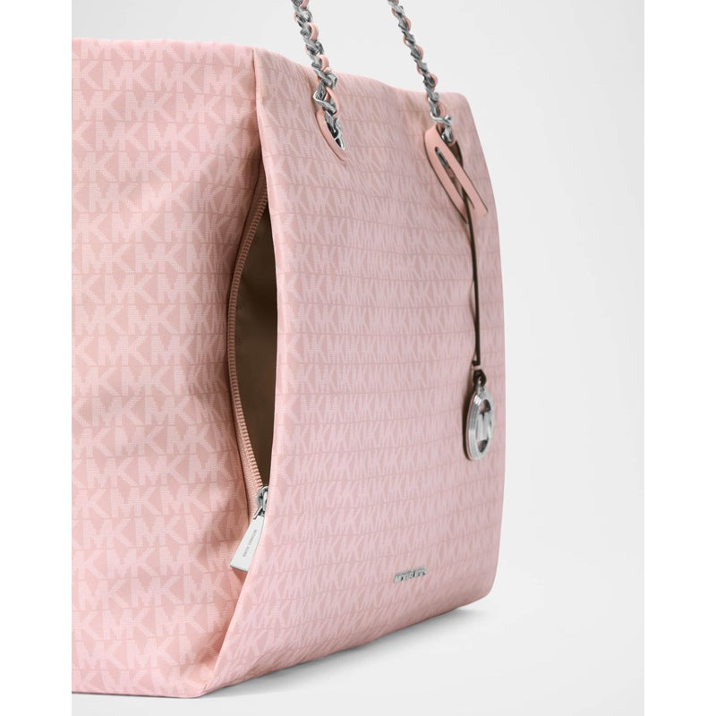 Bolsa Shopper Large Signature Logo Canvas