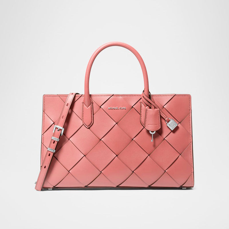 Bolsa Shoulder Scarlett Small Woven - Mercado de Luxo - O Maior E-Commerce de Bens, Produtos e Serviços de Luxo do Brasil.