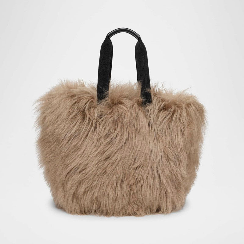 Bolsa Shopper Caradoc Shearling - Mercado de Luxo - O Maior E-Commerce de Bens, Produtos e Serviços de Luxo do Brasil.