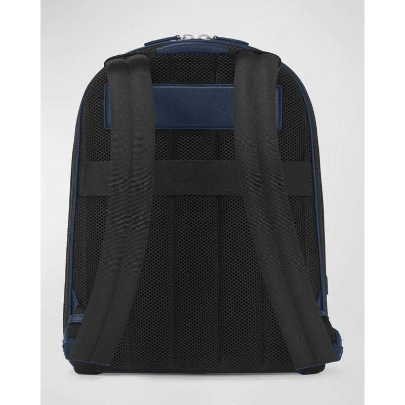 Bolsa Mochila Sartorial Medium 3-Compartment Saffiano