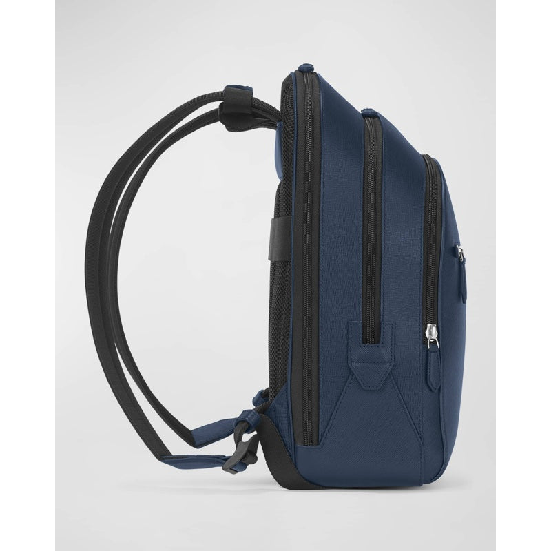 Bolsa Mochila Sartorial Medium 3-Compartment Saffiano